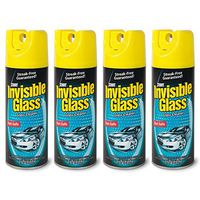 Invisible Glass Premium Glass Cleaner 15 oz, 60. Fluid_Ounces, 4 Pack