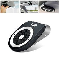 Bluetooth Car Kit HandsFree, 4.1 Sun Visor Car Speakerphone Handsfree with Car Motion for Android Phones&Tablet