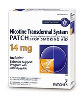 Habitrol Nicotine Transdermal System Patch | Stop Smoking Aid | Step 2 (14 mg) | 7 Patches (1 Week Kit)