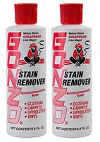 Gonzo Natural Magic Stain Remover - 2 Pack - Non-Toxic Carpet Clothing Sweat Wine Blood Laundry Stain Remover and Cleaner - 8 Ounces