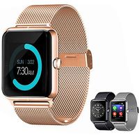 Smart Watch for Android Phones with SIM Card Slot Camera, Bluetooth Watch Phone Touchscreen Compatible iOS Phones, Smart Fitness Watch with Sleep Monitor Sedentary Reminder for Men Women Kids