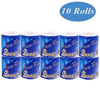 jialixing Premium Silky & Smooth 2-Ply Toilet Paper, Ultra Soft Professional Series White Rolls Paper Skin-Friendly No Fragrance Household Bath Tissue -100% Natural Wood Pulp Hand Towels for Daily Use