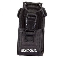 SainStyle MSC-20A Nylon Radio Case Holder for Kenwood, Black