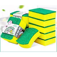 Dozenla 10/20/24PCS Heavy Duty Scrub Sponge Dishwashing Kitchen Cleaning Sponge Sponges