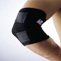 LP Adjustable Elbow Wrap (Black; One Size Fits Most)
