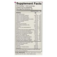 Eco Drink EcoDrink Naturals - Naturally Sweetened Complete Multivitamin Mix Drink - Berry Refill Pack. (24 Sticks)