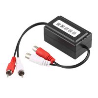 Aramox Audio Radio Noise Filter Suppressor Stereo,Car Stereo Audio Filter Isolation Automotive Amplifier Noise Suppressor