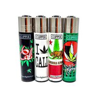 Bundle-Clipper Lighter I Love Cali-4 Designs