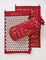 SPOONK SPACE Mat W Bag Cherry Red, 1 EA