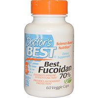 Doctor's Best, Best Fucoidan 70%, 60 Veggie Caps - 2pc