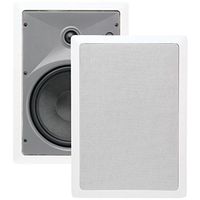 MTX CT Series Glass Fiber 2-Way in-Wall Speakers (8") Home Audio Crossover, Gray (CT825W)