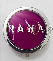 BlackKey Nana Pattern 3-Compartment Decorative Pocket Gift Box Case Organizer for Pill, Color 1 -710