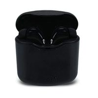 Idomeo Wireless Bluetooth Earphones Stereo Music Mini Phone Headset with Charger Box Bluetooth Headsets Black