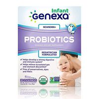 Genexa Probiotics for Infants Daily Probiotic Supplement | Pediatrician Formulated | Organic, Non-GMO, Gluten-Free | Organic Probiotics Powder | 30 Stick Packs (0.05 oz Each)