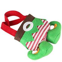 New Christmas Gift Two Bags Santa Spirit Candy Bags Holiday Christmas Decorations Lovely Gift for Children