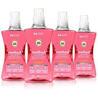 Method Concentrated Laundry Detergent, Spring Garden, 53.5 Fl Oz (Pack of 4)