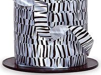 Citrus Zebra Curling Ribbon 7/16"x250 yds 100% Polypropylene (8 Rolls) - Wraps-CRZEB