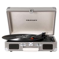 Crosley CR8005A-OG Cruiser Portable 3-Speed Turntable, Steel