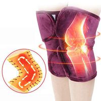 Lzour Electric Heating Knee Warm Knee Heating Hot Compress Hip Knee Pad Knee Bone Leg Massager Joint Therapy Electric Knee Support Relief Fatigue