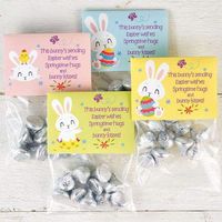Easter Kisses Treat Bags & Toppers - Set of 24