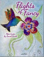 Laurel Burch "Flights of Fancy" Mini Notecards Assortment #34674 - Blank inside