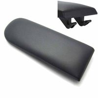 Leather Center Console Armrest Cover Lid For VW Jetta Golf MK4 Beetle PASSAT B5 Durable Black PU