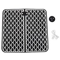 Foot Massager, Foldable USB Powered Vibrating Intensity Adjustment Foot Massager for foot Circulation Shiatsu Foot Massager Machine