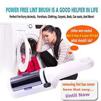 Lint Brush for Clothes Brush with Handle Lint Remover Reusable Pet Hair Fur Remover for Furniture Dog Cat Hair Remover Couch Carpet Bed Car Seat Dust Removal Tool Travel Size