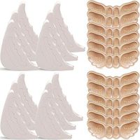 6 Pairs Shoe Filler and 6 Pairs Heel Grip Liner Insert Heel Cushion Pad, Adjustable Toe Filler Insert Soft Sponge Big Toe Plug Foot Brace Pads for Men Women Pumps Flats Sneakers (Beige)