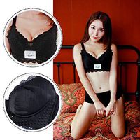 Acoustic Electronic Breast Massage Bra, Frequency Vibration Massage Bra with Bluetooth Music, Breast Promotion Circulation Massage Bra (70)