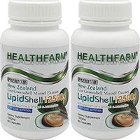 Joint-Health Supplement LipideShell 12500 Extract Capsule New_Zealand Green-Lipped Mussel (60c / 2 Pack)
