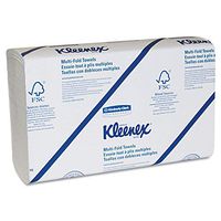 KCC02046 - Kleenex Multifold Paper Towels, 9 1/5 X 9 2/5, White
