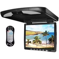 Tview T144DVFD-BK Car Flip Down DVD Monitor (Black)