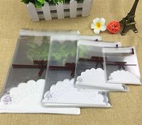 TripodGo 100 Pcs Cute Clear Self-sealing Clear Cellophane Bags, for Handmade Snake Bakery Candle Soap Cookie, Blue Tie, 100 Pcs (2.8x2.8inch)