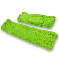 Microfiber Cloth Replacements for Modern Domus Neverending Reach Squeegee Window Cleaner Kit | Set of 2 (Small and Large)