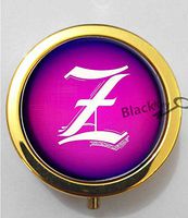 BlackKey Letter Z 3-Compartment Decorative Pocket Gift Box Case Organizer for Pill, Color 2 -1457