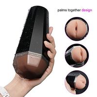 Male Masturbation Cup, 3D Realistic Vagina, Contains Large Particles, Has Strong Stimulating Power
