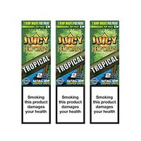 Juicy Pure Hemp Wraps - 2 Wraps Per Pack - 1 Pack (Tropical Passion)
