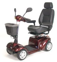 Pilot 2410 Mobility Scooter Color: Burgundy
