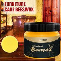 Kadola Wood Seasoning Beewax Multipurpose Natural Beeswax - Furniture Care Complete Solution Beeswax Polish,Home Cleaning Polished Waterproof and Wear-Resistant Beeswax Polish,for Wood & Furniture