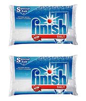 Bosch 00469559 Finish Dishwasher Salt, Water Softener, 4.4 Lbs Pack of Two