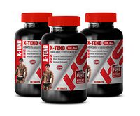 Testosterone Booster with Nitric Oxide - X-TEND for Men - ALTIMATE Enhancement - l-arginine Nitric Oxide Booster - 3 Bottles 180 Tablets