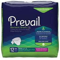 Prevail Bariatric Adult Brief, Size A, 12 count