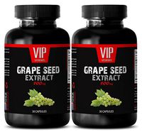 Antioxidant Pills - Grape Seed Extract 100mg - Grape Seed Complex - 2 Bottles 60 Capsules