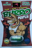 Burro POWER 300K Male Enhancement Energy Booster Pills a (6 Pills) PLUS LOVE POTION PEN