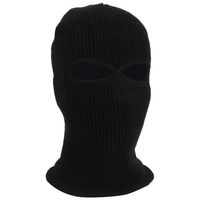 XGao Balaclava Face Mask for Cold Weather, Unisex Helmet Liner Skull Cap Beanie with Ear Covers Ultimate Thermal Hat Winter Hats Fleece Scarf Neck Warmer Skiing Cycling Hiking Ski (Black)