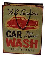 Set of 4 'Car Wash.'' Paper Gift Bags - 10" x 13"