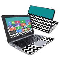 Mightyskins Skin Compatible with Asus Chromebook 11.6" C200ma Wrap Cover Sticker Skins Teal Chevron