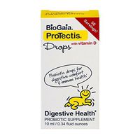 BioGaia ProTectis Baby Drops With Vitamin D, 0.34 oz (Pack of 4)