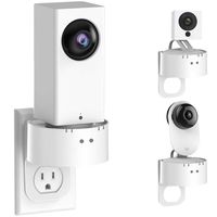Wyze Cam Wall Mount, Security Surveillance Camera Outlet Wall Mount Stand Holder (Wyze Cam Pan)